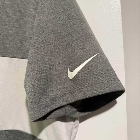 Nike Mens Breathe Gray Polo Shirt Size Large - Picture 5 of 6